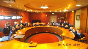Mrs Hagan's class enjoy a visit to Cookstown Council Offices & Recycling Centre.